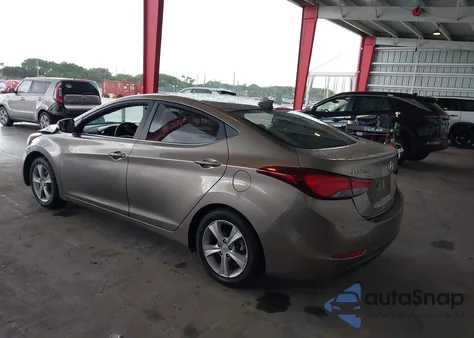 2016 Hyundai Elantra Value Edition from USA, damaged, VIN 5NPDH4AE7GH673733